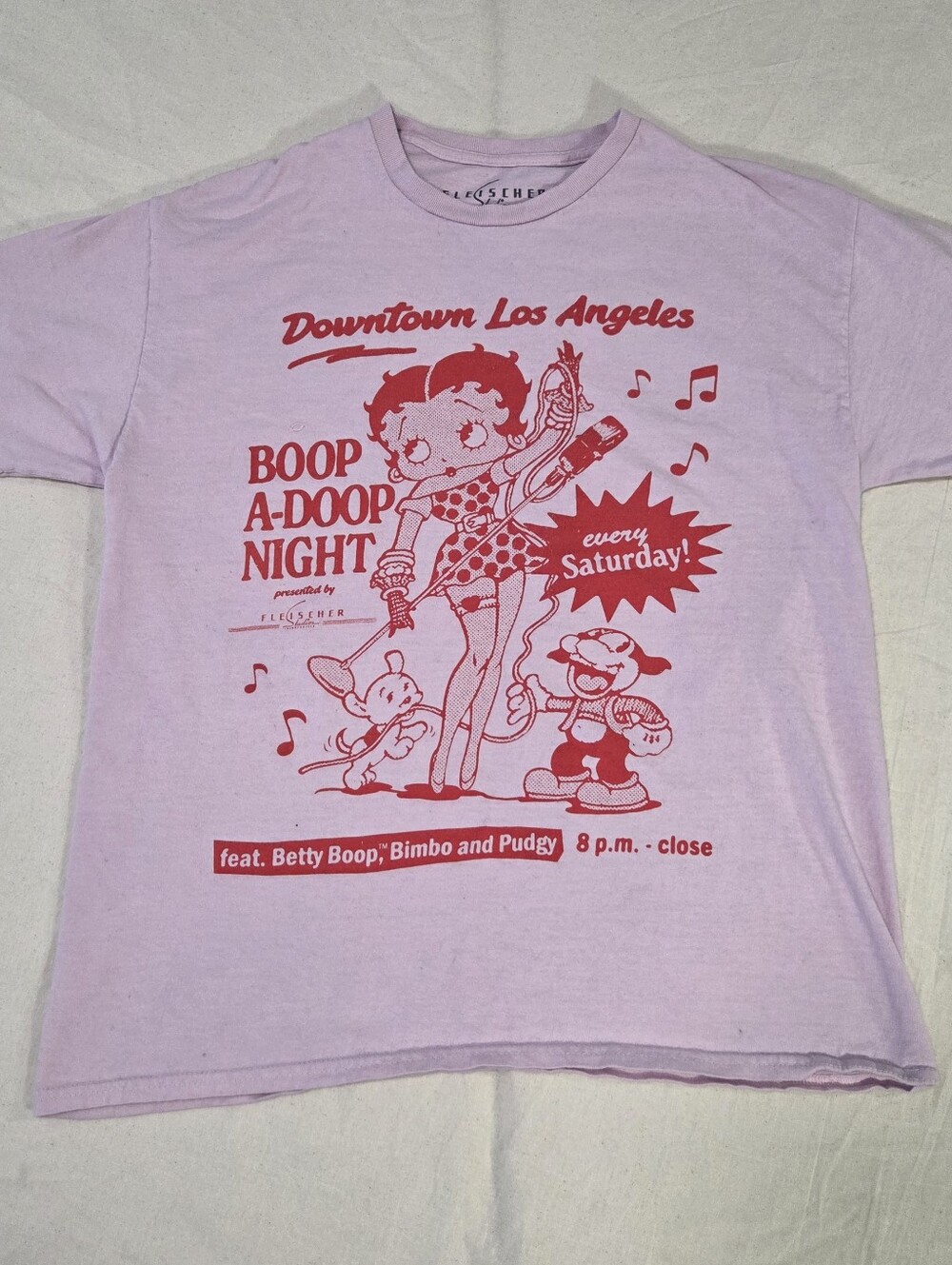 Ripple Junction x Betty Boop "Boop-A-Doop Night" Graphic Tee XL